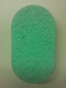 Eponge pour le bain